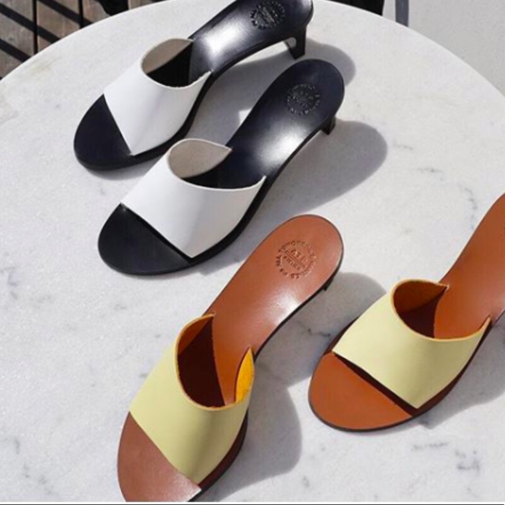 ATP Peonia Vachetta Leather Mules